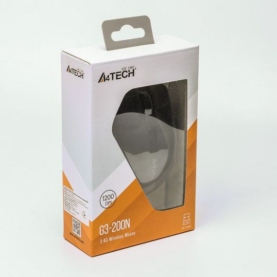 Миша бездротова A4Tech G3-200N USB V-Track, колір чорний | Зображення 3
