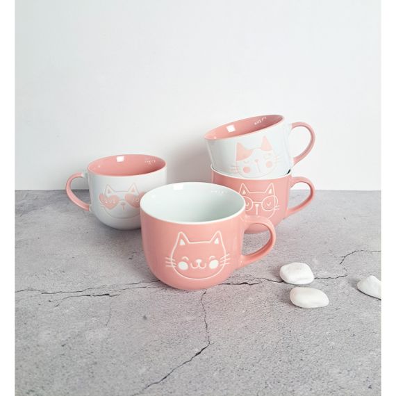 Чашка VT-C-240480 Зефирная кошечка 480 мл Vittora | Зображення 1