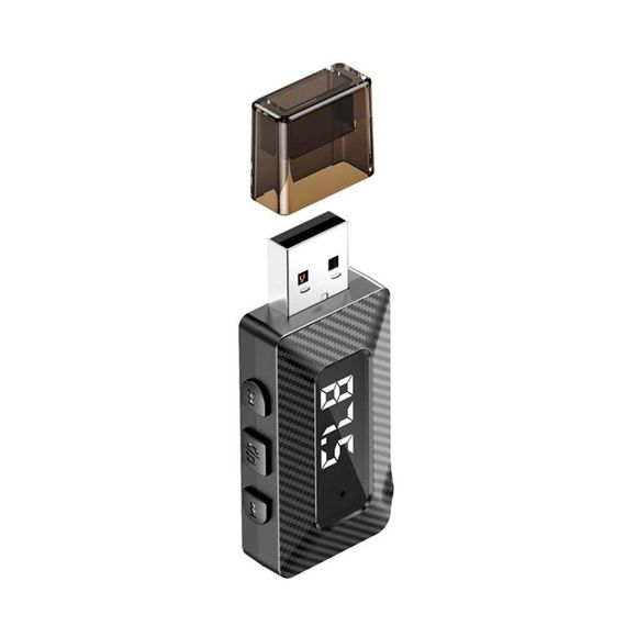 FM-трансмітер XO BCC16 Bluetooth V5.3 Колір Чорний | Зображення 3
