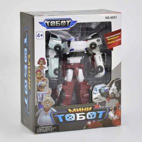 Уцінка. Робот-трансформер "Тобот" Кватран (робот D, C, W, R) - одна машинка не має колеса