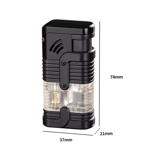 Зажигалка Турбо С Тройным Пламенем “Triple Torch Lighter” | Зображення 4