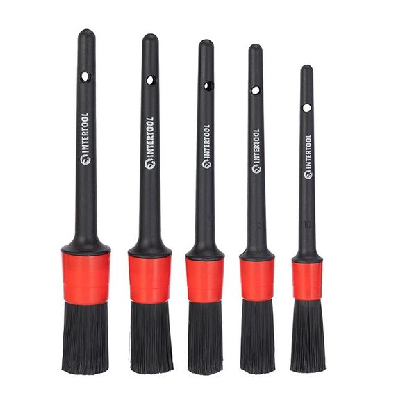 Набір пензлів для детейлінгу INTERTOOL AT-0100 | Зображення 1