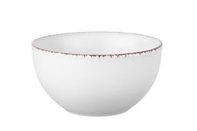 Салатник Ardesto Lucca, 14 см, Winter white, керамика (AR2914WMC)