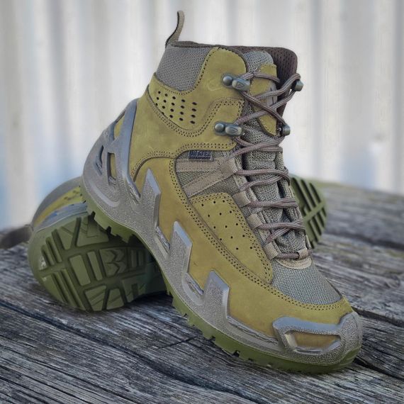 Черевики тактичні Vaneda 1192-1 мембрана GoreTex нубук хакі