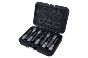 Набор бит HEX Intertool - 1/2" x H4-H17 x 100 мм (9 шт.) Storm (ET-8406)