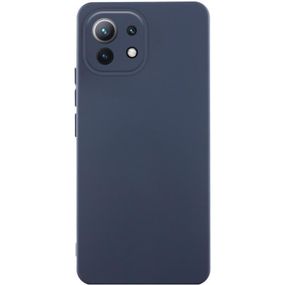 Чохол Silicone Cover Ummi Lakshmi Full Camera (AA) для Xiaomi Mi 11 Lite Синій / Midnight Blue