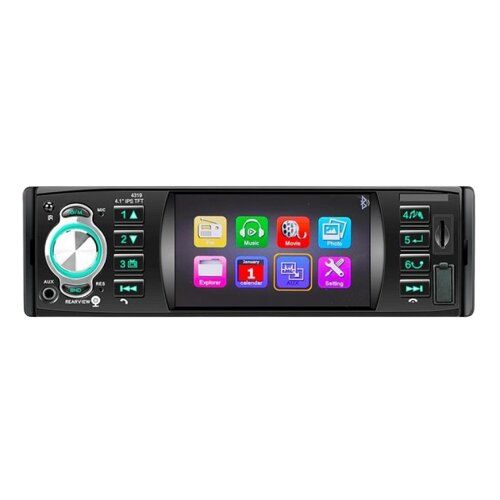 Автомагнитола 1DIN 4319 BT 4,1" Bluetooth черный (4319_912) | Зображення 3