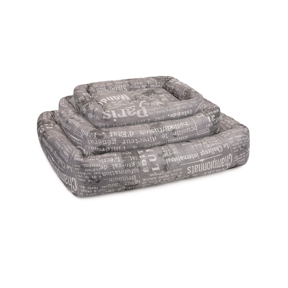 Лежак Природа Print 2 для котів та собак 60х52х14 см | Зображення 1