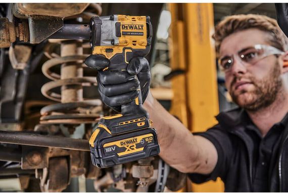 Гайковерт ударний акумуляторний безщітковий 610Нм DeWALT DCF921P2G | Зображення 8