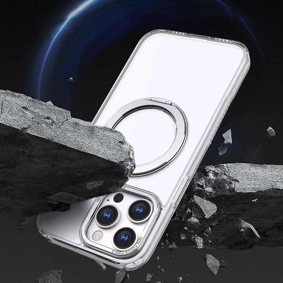 Чехол TPU+PC Empire with MagSafe and Ring для Apple iPhone 13 Pro (6.1") Clear | Зображення 2
