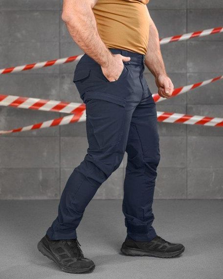 Стрейчеві тактичні штани Cambodia сині дснс НП5184 | Зображення 1