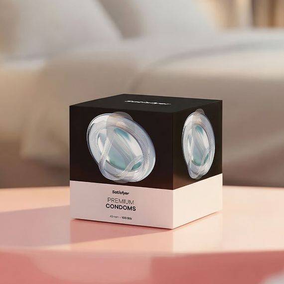 Набор презервативов Satisfyer Premium Condoms L (56 мм) 100 шт, M | Зображення 7