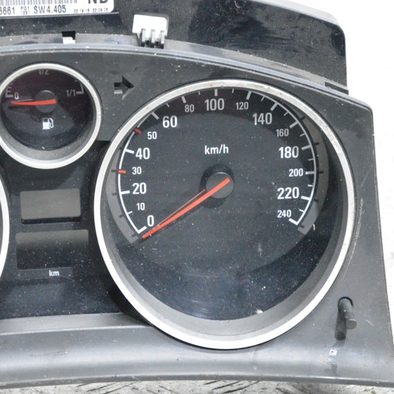 Приладова панель Opel Astra H Zafira B 2004-2015 дизель Спідометр Опель Астра Н Зафіра Б 13216661 | Зображення 2