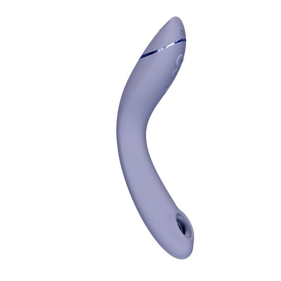 Вакуумный стимулятор для точки G и клитора с вибрацией Womanizer OG Lilac, 12 уровней, 3 режима