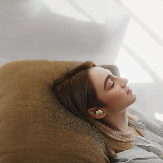 Беспроводные TWS наушники Baseus AirNora 3 (A00076701) Baby Pink Natural Green | Зображення 1