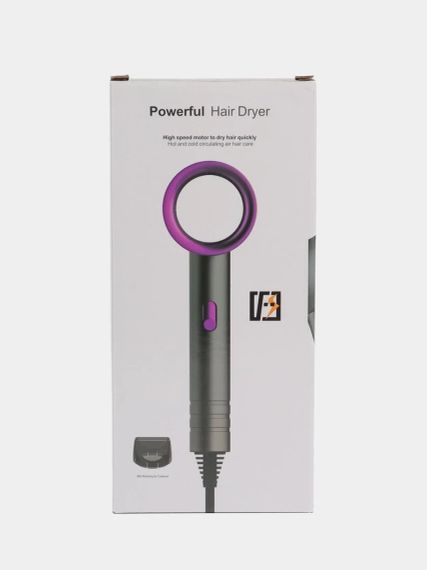 Фен для волосся Powerful hair dryer LY-335 2000 Вт функція іонізації Сірий | Зображення 7