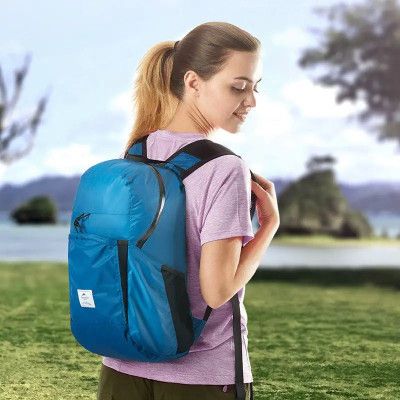 Рюкзак туристичний Naturehike Ultralight NH17A017-B 22 л блакитний (6927595725108) | Зображення 4