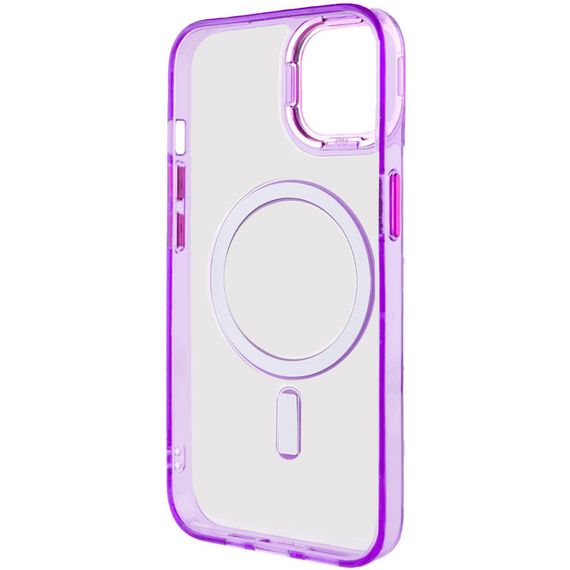Чехол TPU Iris with MagSafe для Apple iPhone 12 Pro Max (6.7") Фиолетовый | Зображення 3