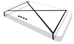 Розтяжка на ліжко Master Series Interlace Bed Restraint Set