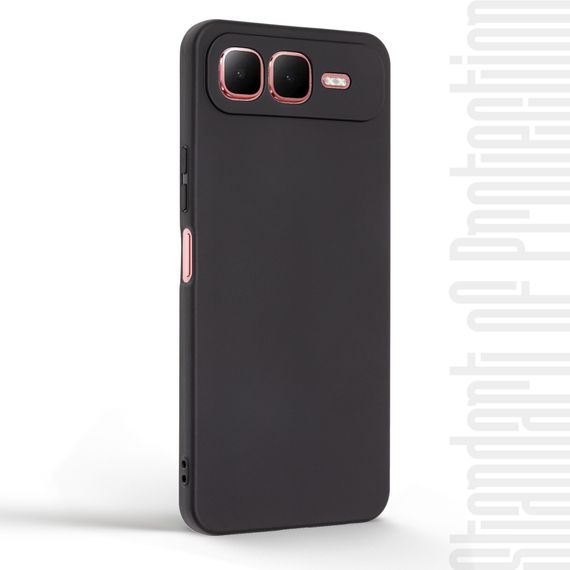 Чохол до мобільного телефона Armorstandart Matte Slim Fit Infinix Smart 10 Plus 4G Black (ARM87993) | Зображення 1