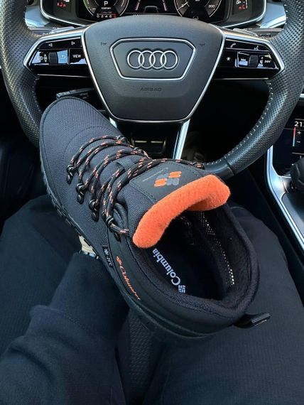 Чоловічі  зимові кросівки Firebanks Mid Thinsulate Black Orange Termo -21 , В'єтнам 42 | Зображення 8