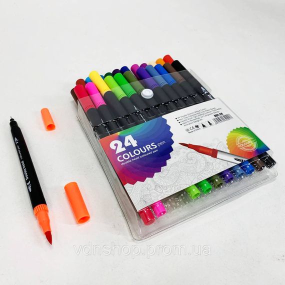 Качественные двухсторонние спиртовые маркеры, Двухсторонние маркеры на спиртовой основе YG-29 | Зображення 6