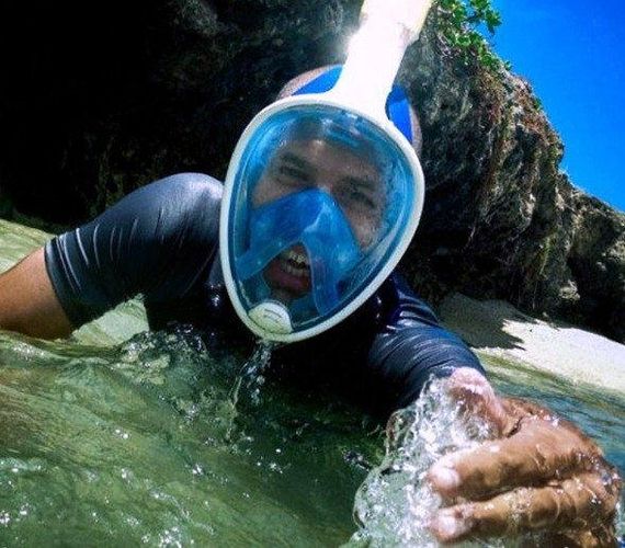 Маска на все лицо Tribord Easybreath для снорклинга, подводного плавания, дайвинга | Зображення 6