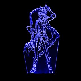 Акриловый светильник-ночник Чайльд Тарталья синий tty-n001199