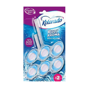 Блок туалетний Duopack Roll Aroma Blue Aquatic KOLORADO