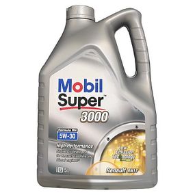 Моторна олива MOBIL SUPER 3000 FORMULA RN 5W-30 5л.
