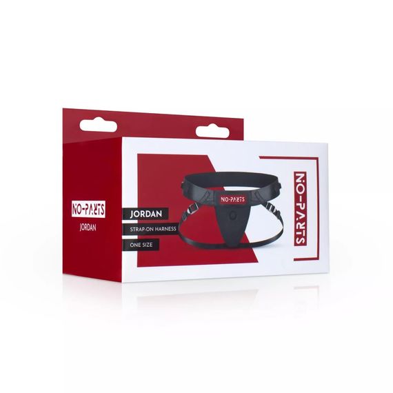 Трусы для страпона с одним креплением No-Parts Jordan черные, One Size sexstyle | Зображення 3
