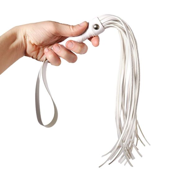 Батіг Flogger Art of Sex, Білий | Зображення 2