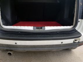 Накладка на задній бампер EuroCap (ABS) для Dacia Duster 2008-2018 рр
