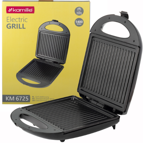 Електричний гриль 1400W 6725 KAMILLE | Зображення 2