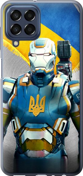 Чехол на Samsung Galaxy M33 M336B Украинский киборг "980u-2633-17620"