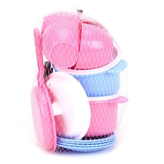 Іграшка посуд "Маринка 1 ТехноК", арт. 2209TXK(Pnk) 15 Предметів | Зображення 1