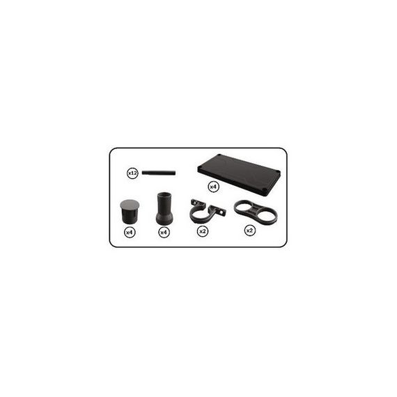 Стелаж для майстерні, 600x300x719, REGULAR Shelving System, REGQRS60304LCZAPG001, QBRICK | Зображення 1