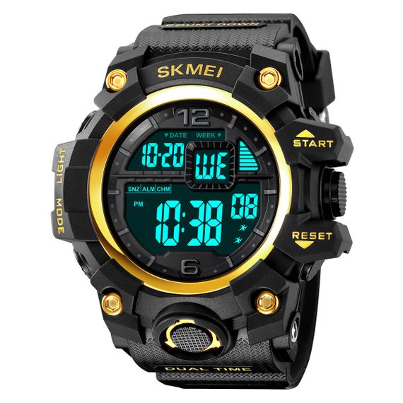 Skmei 2245BKGD Black-Gold | Зображення 1