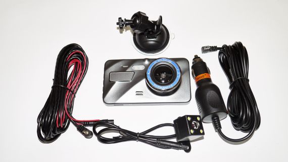 Відеореєстратор XPRO DVR A10 4 "Full HD з виносної камерою заднього виду (e607b6-109) | Зображення 4