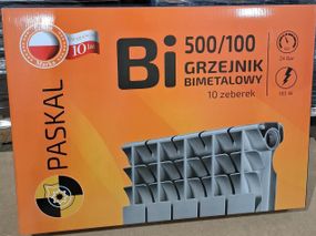 Радіатор біметалевий PASKAL 500/100 (10 секцій)