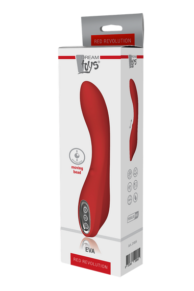 Dt21854 вібратор з рухомим кулькою Dream Toys RED REVOLUTION EVA sexstyle | Зображення 6