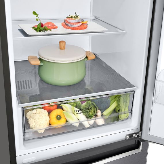 LG Холодильник з нижньою морозильною камерою GW-B509SLKM (GW-B509SLKM) | Зображення 7