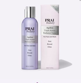 Тонік - пілінг PRAI Beauty Ageless Exfoliating Radiance Tonic with Lactic and Salicylic Acid, 160 ml