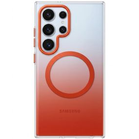 Чохол TPU+PC Phantom with Magnetic Fit для Samsung Galaxy S25 Orange