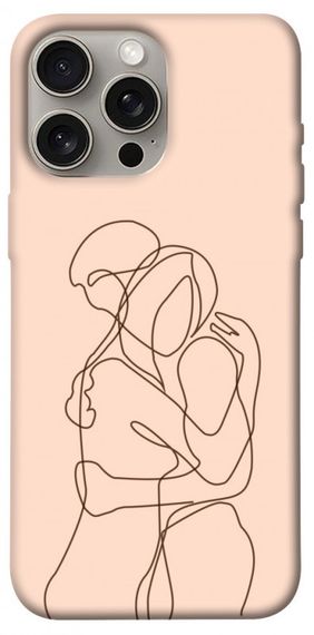 Чохол з картинкою Couple line для Apple iPhone 15 Pro Max (6.7")