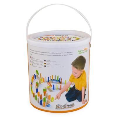 Ігровий набір Viga Toys Доміно, 116 елементів (51620) | Зображення 2