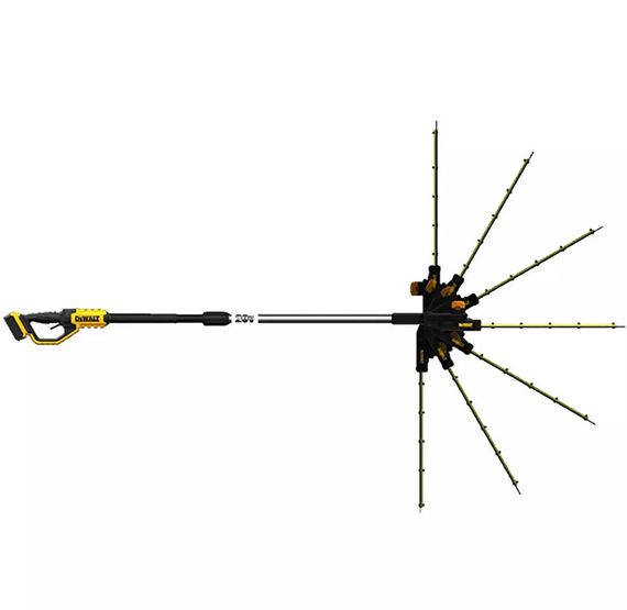 Кущоріз акумуляторний DeWalt без АКБ та ЗП DCMPH566N | Зображення 2