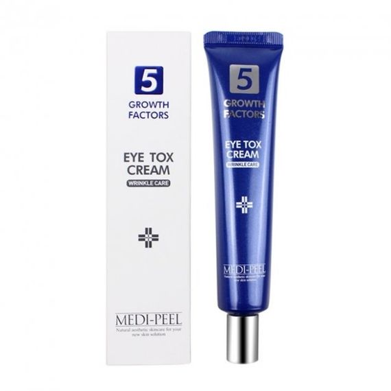 Омолаживающий лифтинг-крем Medi-Peel для век с пептидным комплексом 5 Growth Factors Eve Tox Cream