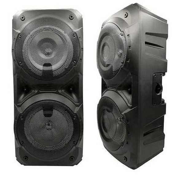 Колонка ZQS-8201 Беспроводная переносная акустическая Bluetooth с подсветкой микрофоном AUX NZ-115 пульт Д/У | Зображення 1