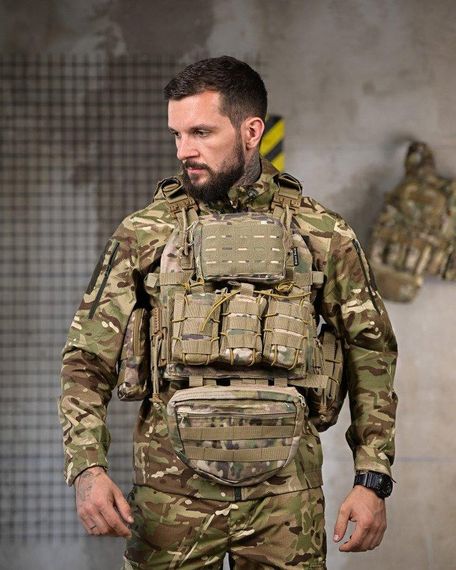 Плитоноска 4 точки сброса Single sword mtk с рюкзаком РП7354 | Зображення 1